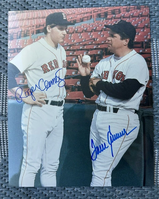Tom Seaver Roger Clemens Signed Auto 8x10 Color Photo Picture Tom Seaver Roger Clemens Signed Auto 8x10 Color Photo Picture