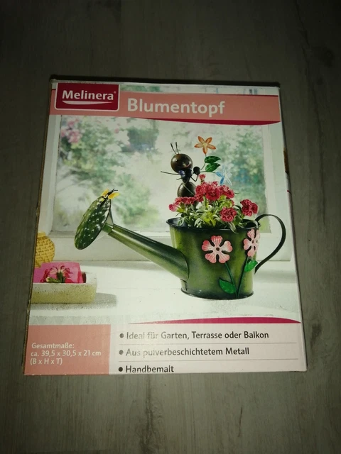 Blumentopf, Dekotopf, ideal für Garten, Terrasse oder Balkon, neu und ovp