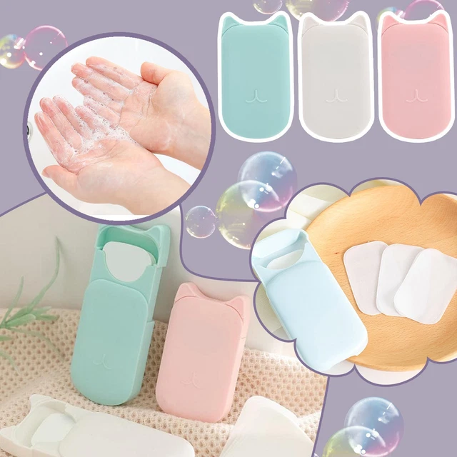 Mini Boxed Disposable Portable Hand-Washing Soap Paper With Soap Paper