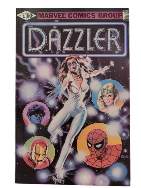 Dazzler #1 Marvel Comics (1981) VF+ VF/NM OR BETTER KEY RAW VINTAGE SPIDERMAN