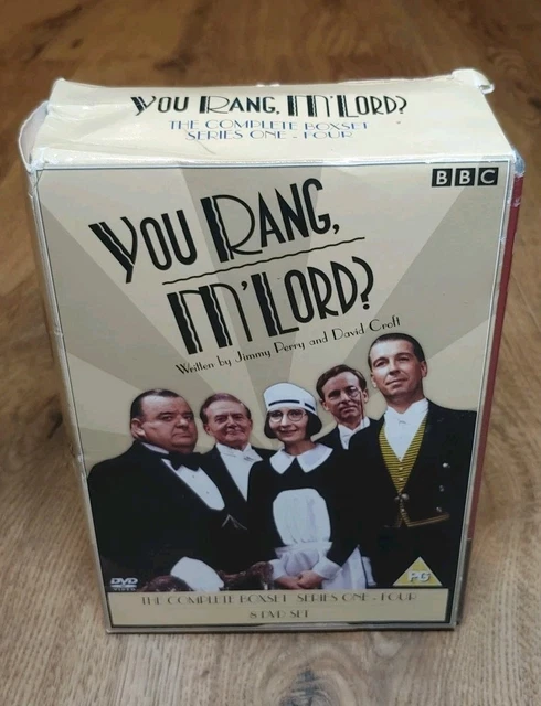 YOU RANG M'LORD? - Series 1-4: The Complete DVD Box Set (2006) Region 2 ...