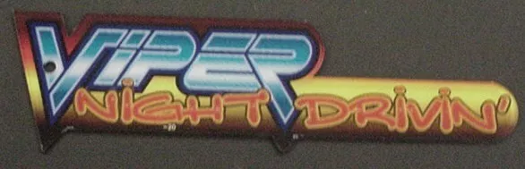 Viper Logo Pinball Machine Key Chain