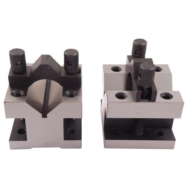 2-3/8 L X 2-3/8 W X 2 H Precision V-Block & Clamp Set (3402-0002)