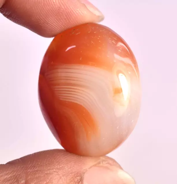 Gorgeous 50.25 Ct Natural Orange Polished Agate Gemstone Brazilin Carnelian AAA