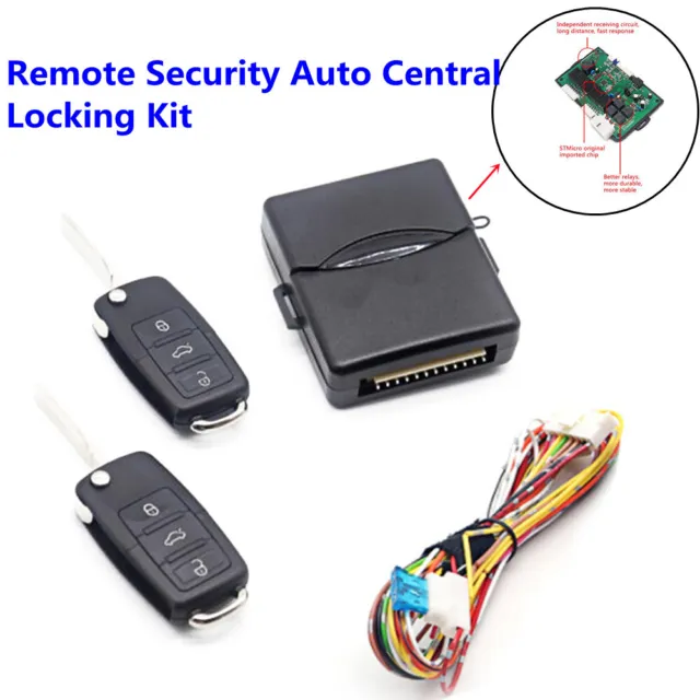 1Set Car Alarm System Remote Security Auto Central Locking Door Lock Keyless APP