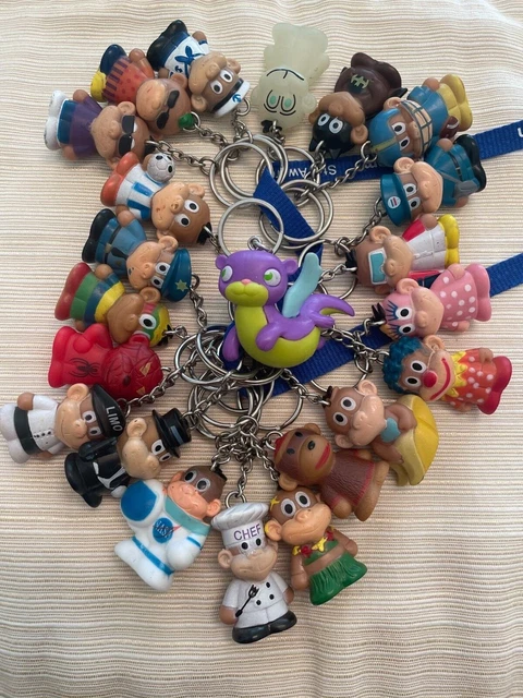 Vintage Paws Star Awards Monkey Figure Keychains! Lot of 22! Vintage Paws Star Awards Monkey Figure Keychains! Lot of 22!