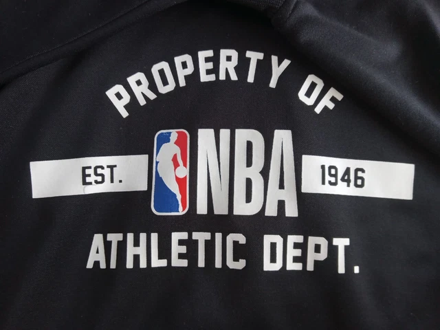 NBA hoodie sweater youth basketball net dry Property Athletic Dept black