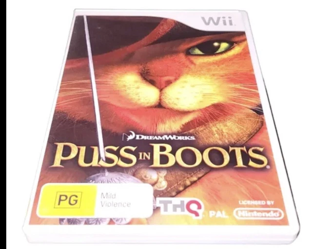 Puss In Boots - Gato de Botas Jogo Original Para Nintendo Wii