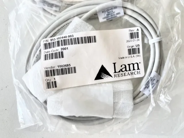 LOT OF 2 amat 853-102440-003 usb type a.m-m,2300e cable