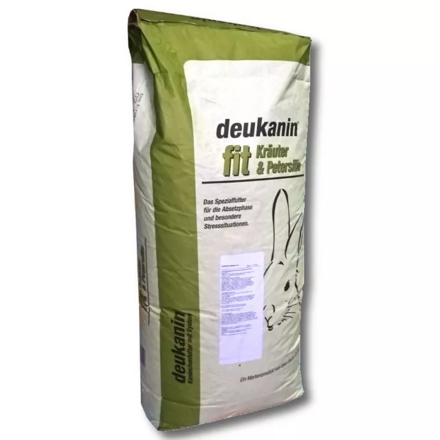 Deukanin Fit herbes et persil 25 kg nourriture pour lapin nourriture pour cochon