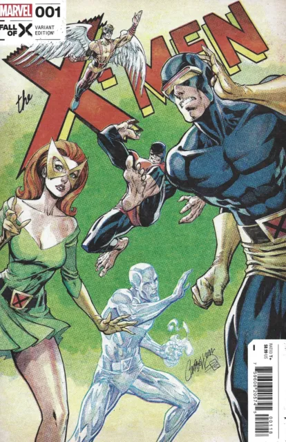 X-Men Hellfire Gala 2023 #1 1:200 J Scott Campbell Retro Variant Marvel