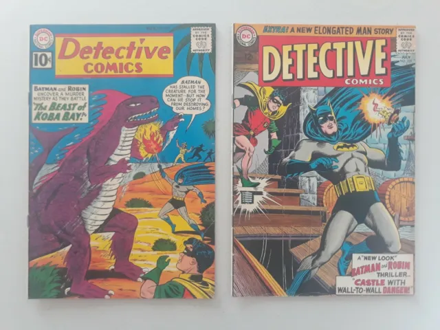 Detective Comics 297, 329 Silver Age Batman 1961, 1964