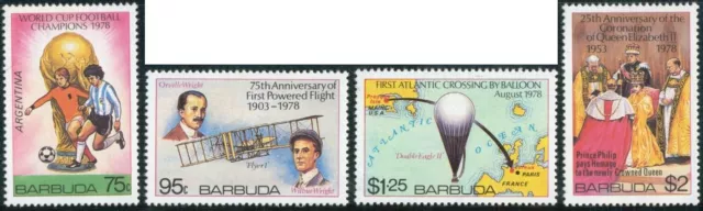 DEP4 Barbuda No 419/22 Sports Football MNH
