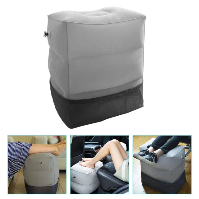 flight inflatable footrest Inflatable Leg Rest Portable Stool Blow Up Airplane