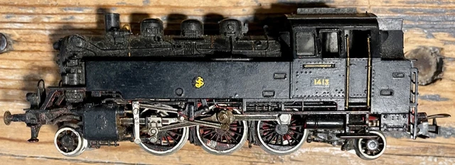 Fleischmann N - 7177 - Locomotive à vapeur avec tender (1) - BR 051 - DB