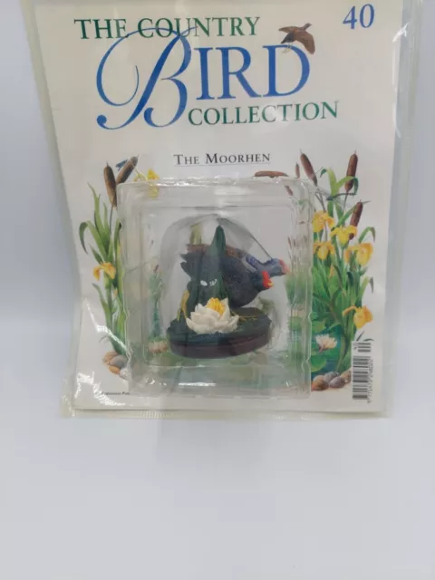 The Country Bird Collection The Moorhen Bird New Sealed With Magazine