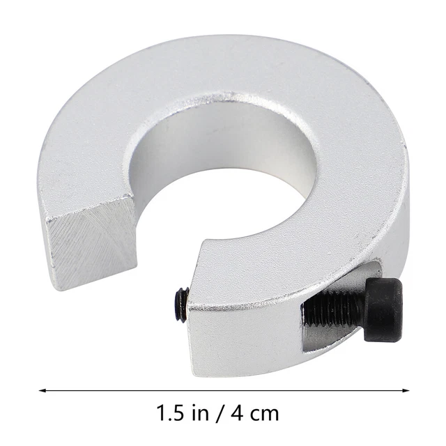 2 PCs/Set 3/ 32 Drill Bit Clamping Ring Stop Ring Adjustable Clamp Guide 4