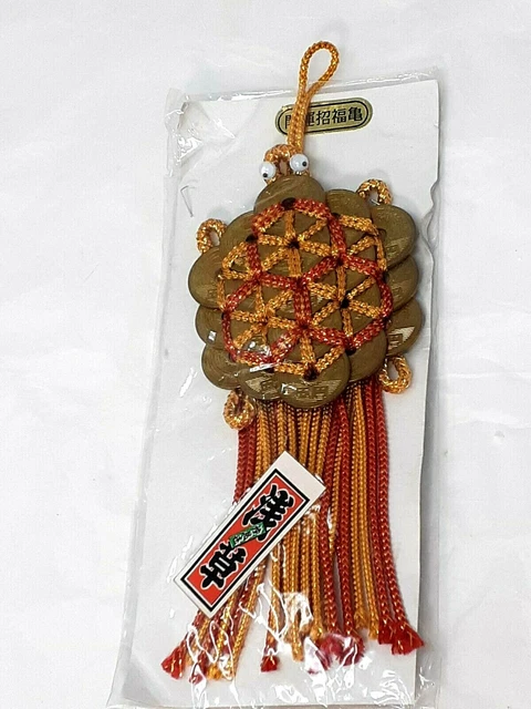 Feng Shui Coin Chinese Knot Tassel Pendant Home Decor Ornament