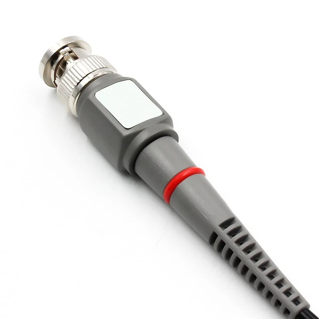 Kit De 2 Sondes Oscilloscope BNC 100 MHz - Commutable 1X/10X - Câble De Test Avec Clips - Pour électronique