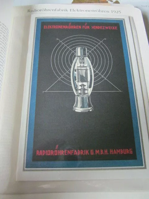 Rundfunk Edition 03 Radioröhrenfabrik Elektronenröhren 1923