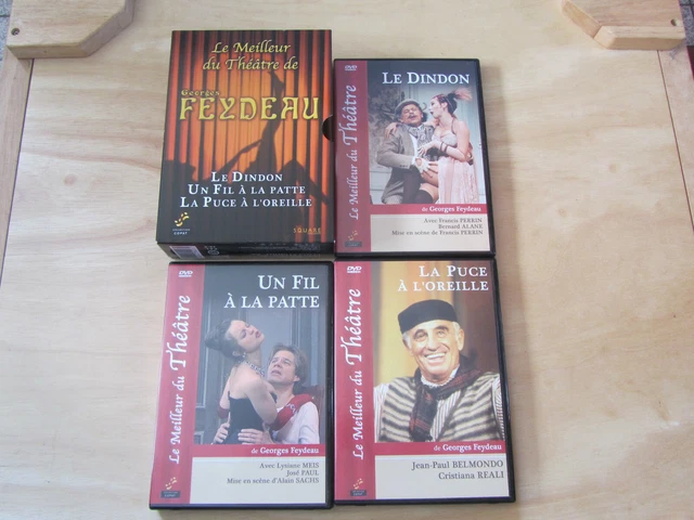 LE MEILLEUR DU THEATRE DE GEORGES FEYDEAU - Coffret DVD - Le Dindon