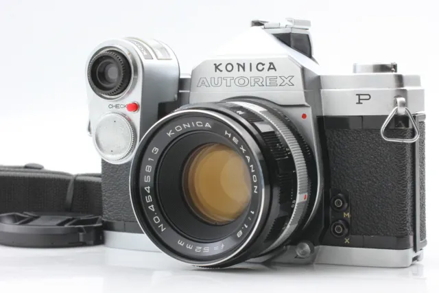 [N MINT w/Meter] Konica Autorex P Full & Half Frame 35mm Film Camera From JAPAN