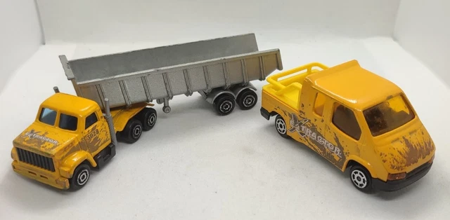 1/43 Ixo Altaya Semi Remorque Benne camion Truck Dump trailer Cement