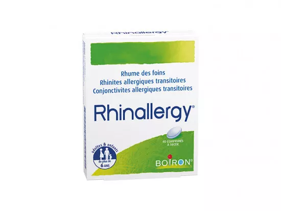 RHINALLERGY 40 Tabs by Boiron Allergy Symptoms Rhinitis Conjuctivitis EXP:2026