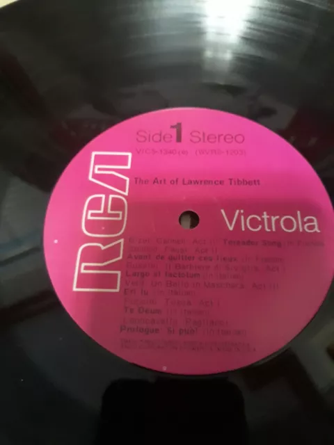 Lawrence Tibbett-"The Art Of..."-RCA Victrola-Vics 1340e-Stereo-1968-NM 3