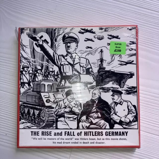 The RISE AND FALL OF HITLERS GERMANY...200FT... SUPER 8 SOUND Home Movies Boxed