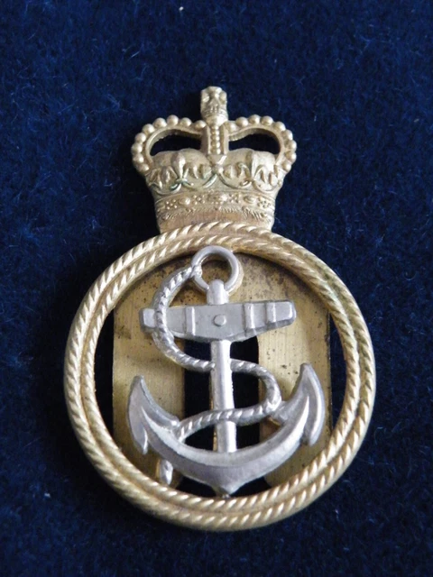 A NAVAL CHIEF PETTY OFFICER'S CAP BADGE In Royal Navy - Foto 4