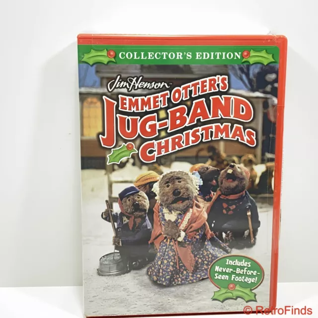 EMMET OTTERS JUGBAND Christmas (DVD) 1977 RARE 2005 Release w/Extra