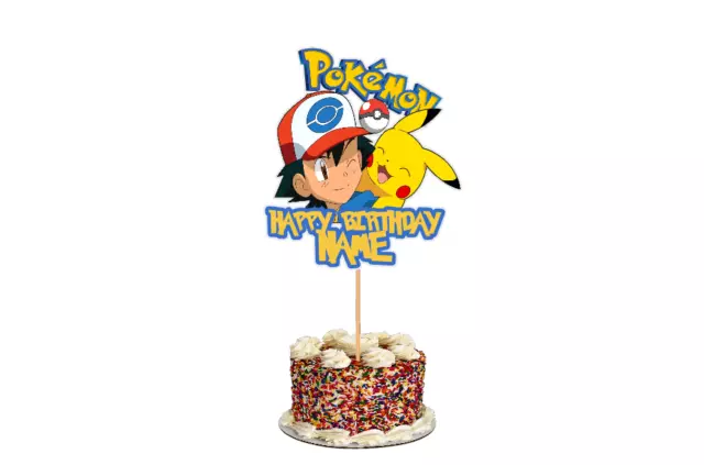 Pokemon Birthday Cake Topper FOR SALE! - PicClick UK