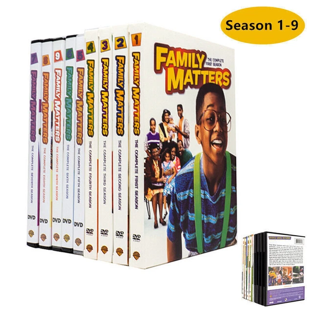 FAMILY MATTERS THE Complete TV Series Season 19 (DVD, 1989) New Box