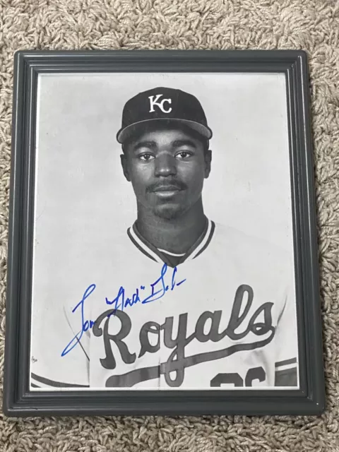 Tom Flash Gordon KC Royals Autographed Signed 8x10 Framed Photo