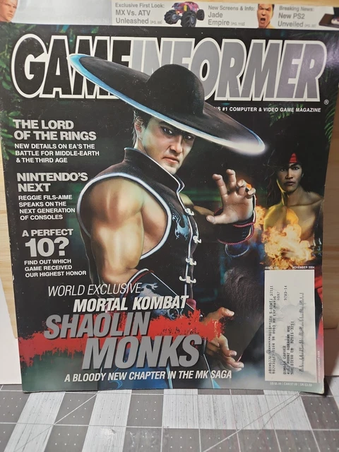 GAME INFORMER #139, The Lord Of The Rings, Mortal Kombat, November 2004