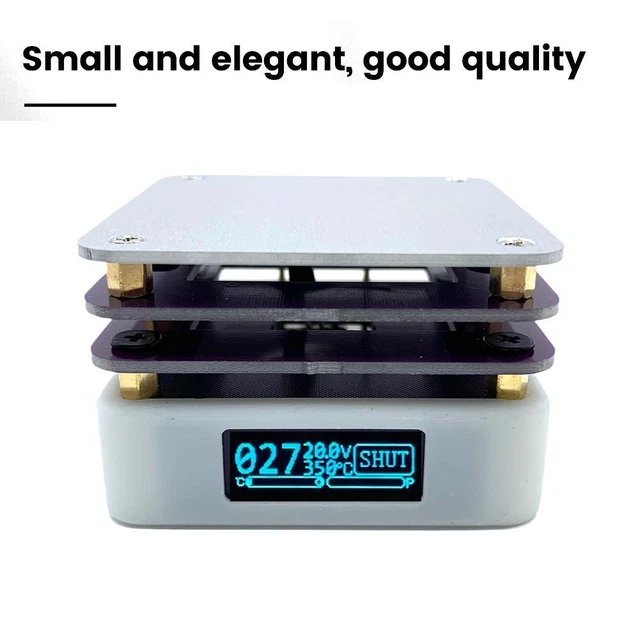 Mini Hot Plate Preheater Heating Station Soldering station Digital/ Iron Z9A0