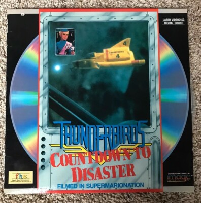 Countdown To Disaster THUNDERBIRDS COUNTDOWN TO Disaster Laserdisc LD - EUC $34.67 - PicClick CA