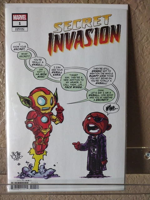 Secret Invasion 1 Skottie Young Variant