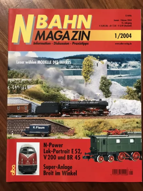 N Bahn Magazin, Jahrgang 2004, Heft 1, Januar - Februar