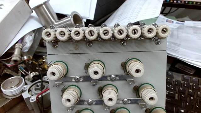 Barudan Embroidery machine thread guide mechanism complete 9 spools