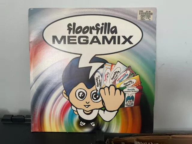 Floorfilla ‎– Megamix Anthem italodance Dance Vinyl Record and Cover VG+