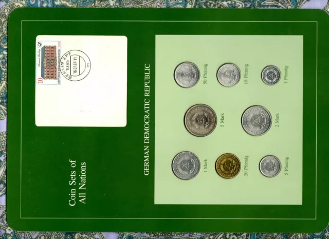 Coin sets of all nations East Germany 1979-1981 UNC 5 Mark 1979 KM#29 32,000