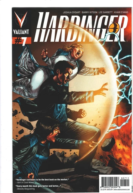 Harbinger #7 Cover A First Printing VALIANT COMICS ENTERTAINMENT 2012