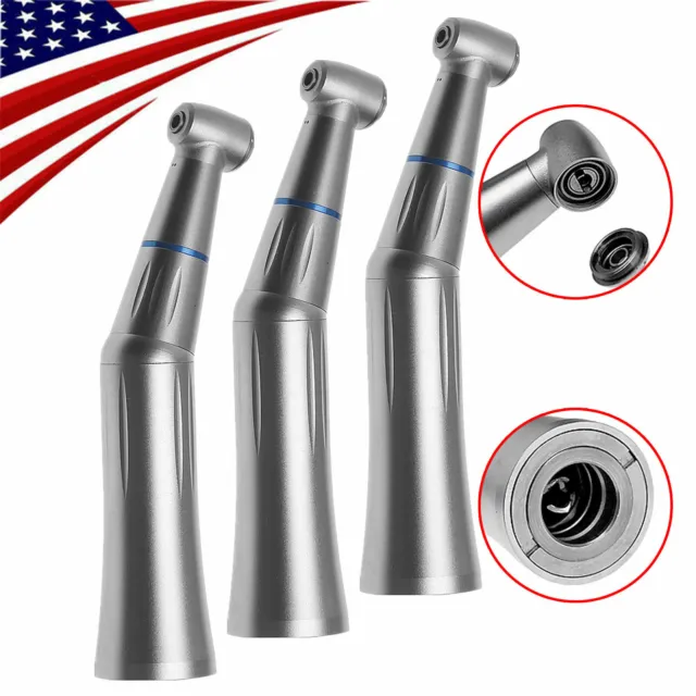 3 x Dental Inner Water Spray Low Speed Contra Angle Handpiece A-J1