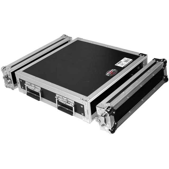 ProX USA T-2RSS 2U 2 Space 3.5" AMP Rack Mount Pro DJ PA Audio Flight Case 19"
