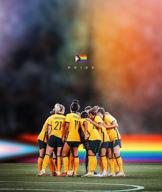 MATILDAS 2023 AUSTRALIAN women’s World Cup soccer football TEAM BOOK