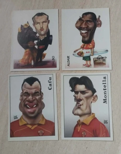 LOTTO AS Roma 1982-83 Panini – Figurines Avec Velina Originales Parfaites