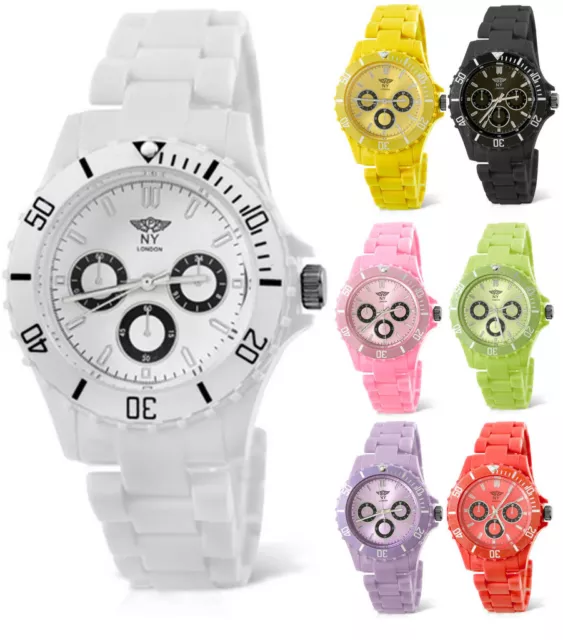 Prince NY London plastic toy style dials watch