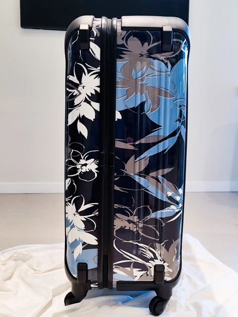 TUMI VAPOR EXTENDED TRIP PACKING CASE 32” BLUE FLORAL Large Spinner Suitcase 3